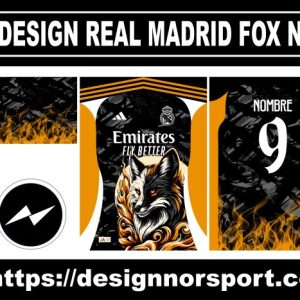 DESIGN REAL MADRID FOX NOR