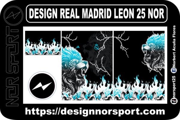 DESIGN REAL MADRID LEON 25 NOR