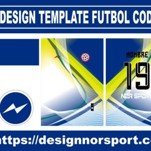 DESIGN TEMPLATE FUTBOL COD. 43