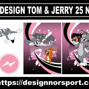 DESIGN TOM & JERRY 25 NOR