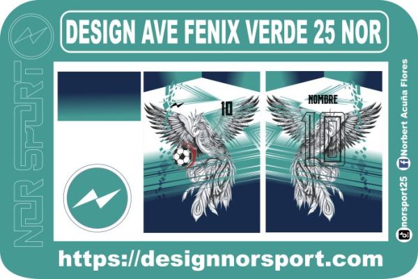 DESIGN AVE FENIX VERDE 25 NOR