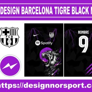 DESIGN BARCELONA TIGRE BLACK NOR