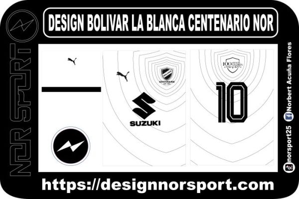 DESIGN BOLIVAR LA BLANCA CENTENARIO NOR