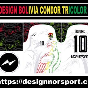 DESIGN BOLIVIA CONDOR TRICOLOR NOR