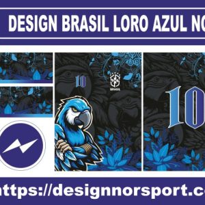 DESIGN BRASIL LORO AZUL NOR