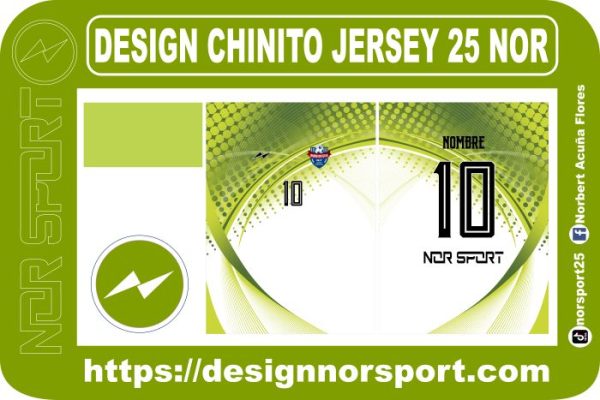 DESIGN CHINITO JERSEY 25 NOR