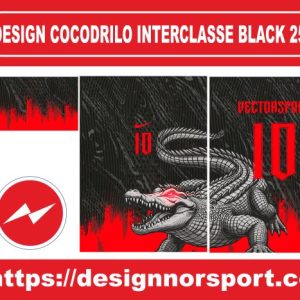 DESIGN COCODRILO INTERCLASSE BLACK 25 NOR
