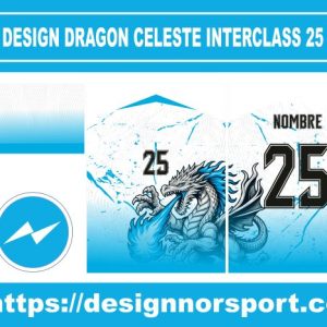DESIGN DRAGON CELESTE INTERCLASS 25 NOR