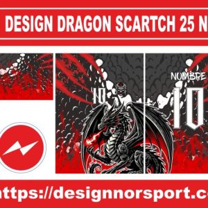 DESIGN DRAGON SCARTCH 25 NOR