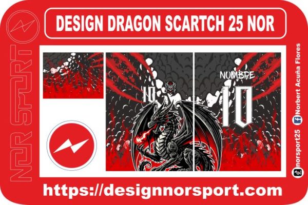 DESIGN DRAGON SCARTCH 25 NOR