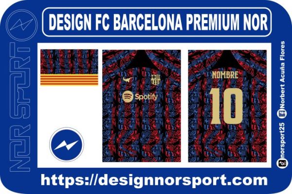 DESIGN FC BARCELONA PREMIUM NOR