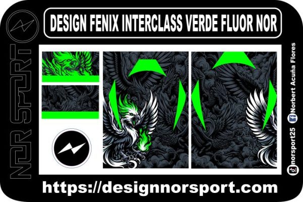 DESIGN FENIX INTERCLASS VERDE FLUOR NOR
