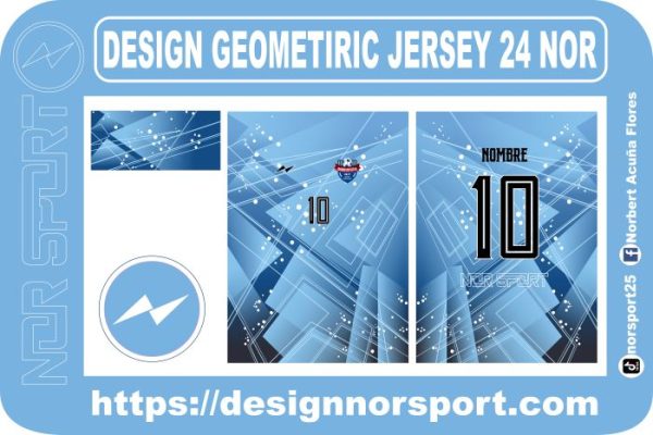 DESIGN GEOMETIRIC JERSEY 24 NOR