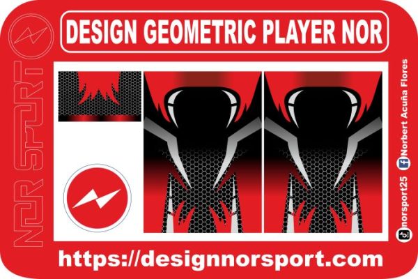 DESIGN GEOMETRIC PLAYER NOR