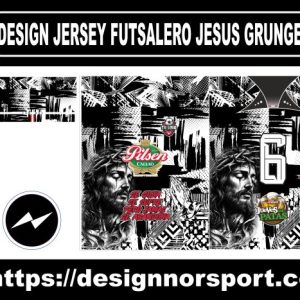 DESIGN JERSEY FUTSALERO JESUS GRUNGE NOR