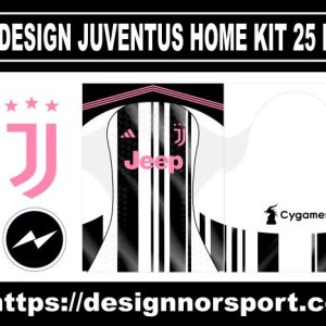 DESIGN JUVENTUS HOME KIT 25 NOR