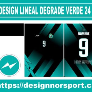 DESIGN LINEAL DEGRADE VERDE 24 NOR