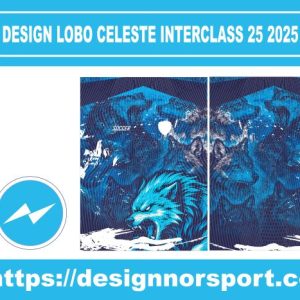 DESIGN LOBO CELESTE INTERCLASS 25 2025 NOR