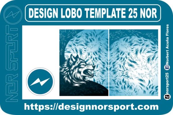 DESIGN LOBO TEMPLATE 25 NOR