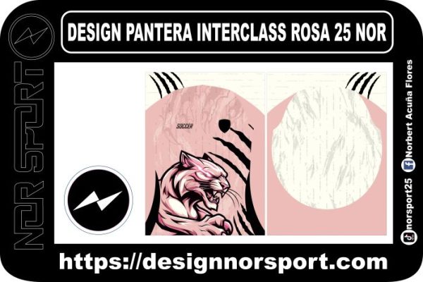 DESIGN PANTERA INTERCLASS ROSA 25 NOR