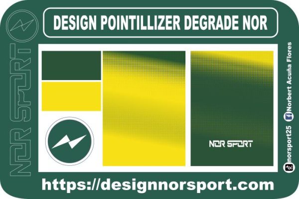 DESIGN POINTILLIZER DEGRADE NOR