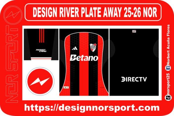 DESIGN RIVER PLATE AWAY 25-26 NOR