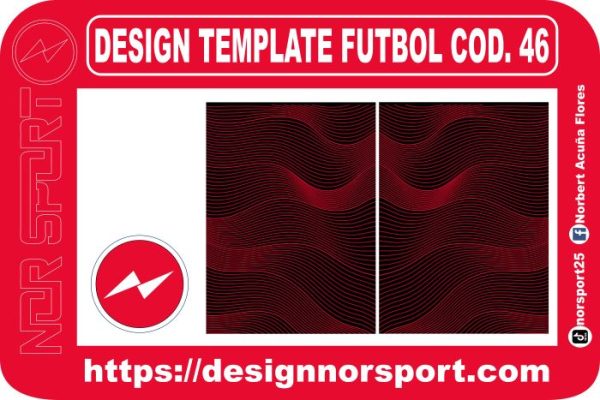 DESIGN TEMPLATE FUTBOL COD. 46