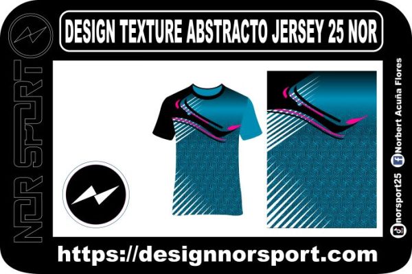 DESIGN TEXTURE ABSTRACTO JERSEY 25 NOR