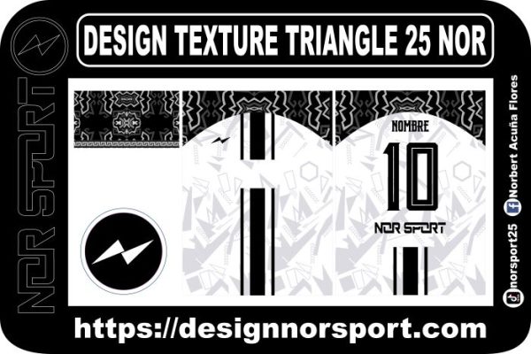 DESIGN TEXTURE TRIANGLE 25 NOR