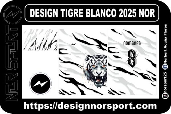 DESIGN TIGRE BLANCO 2025 NOR