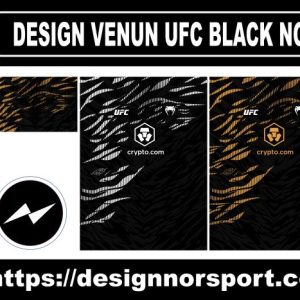 DESIGN VENUN UFC BLACK NOR