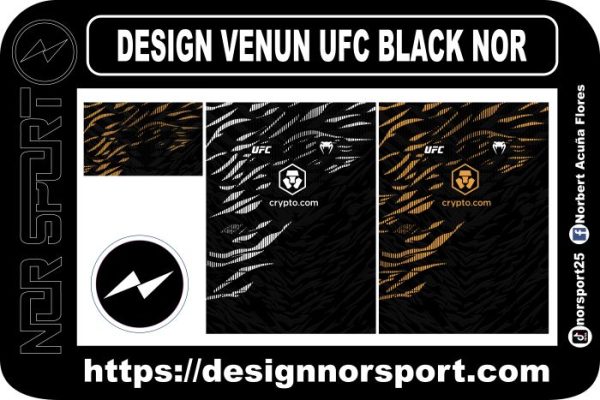 DESIGN VENUN UFC BLACK NOR