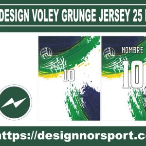DESIGN VOLEY GRUNGE JERSEY 25 NOR