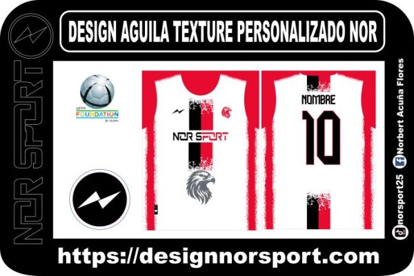 DESIGN AGUILA TEXTURE PERSONALIZADO NOR