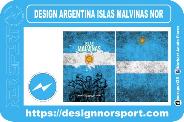 DESIGN ARGENTINA ISLAS MALVINAS NOR