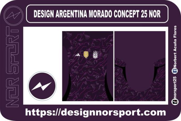DESIGN ARGENTINA MORADO CONCEPT 25 NOR