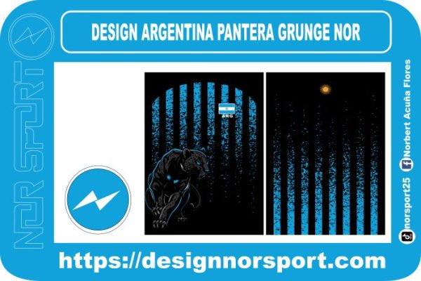 DESIGN ARGENTINA PANTERA GRUNGE NOR