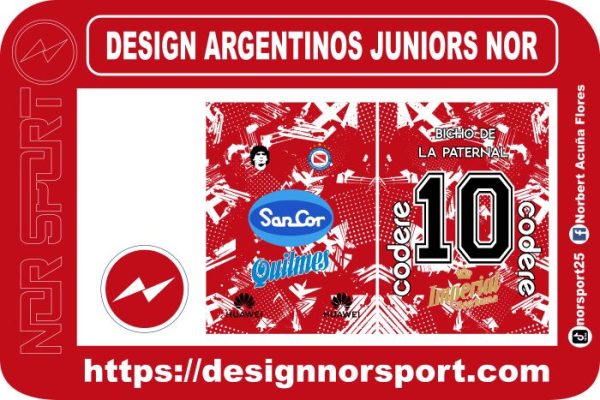 DESIGN ARGENTINOS JUNIORS NOR
