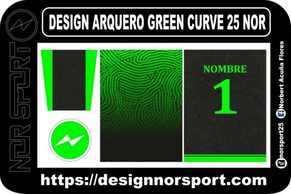 DESIGN ARQUERO GREEN CURVE 25 NOR
