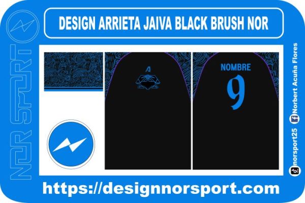 DESIGN ARRIETA JAIVA BLACK BRUSH NOR