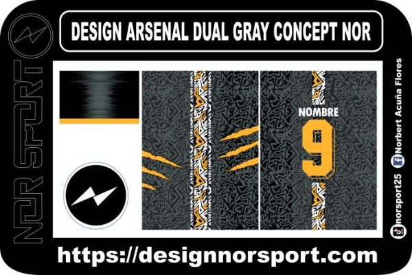 DESIGN ARSENAL DUAL GRAY CONCEPT NOR
