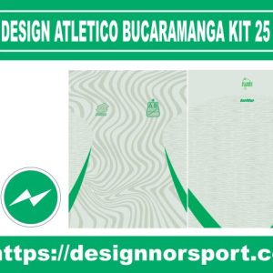 DESIGN ATLETICO BUCARAMANGA KIT 25  NOR
