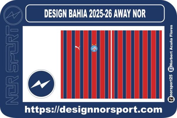 DESIGN BAHIA 2025-26 AWAY NOR