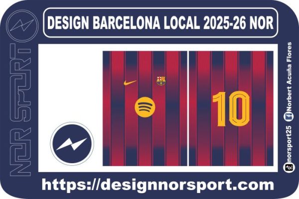 DESIGN BARCELONA LOCAL 2025-26 NOR