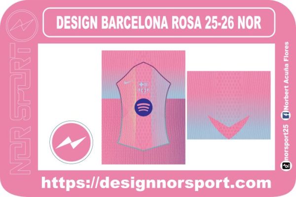 DESIGN BARCELONA ROSA 25-26 NOR