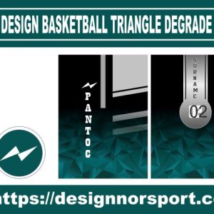 DESIGN BASKETBALL TRIANGLE DEGRADE NOR