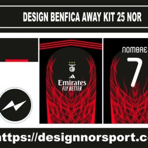 DESIGN BENFICA AWAY KIT 25 NOR