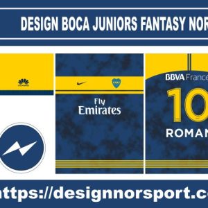 DESIGN BOCA JUNIORS FANTASY NOR