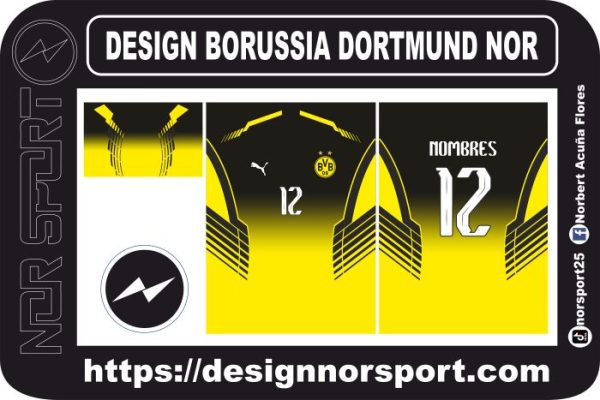 DESIGN BORUSSIA DORTMUND NOR