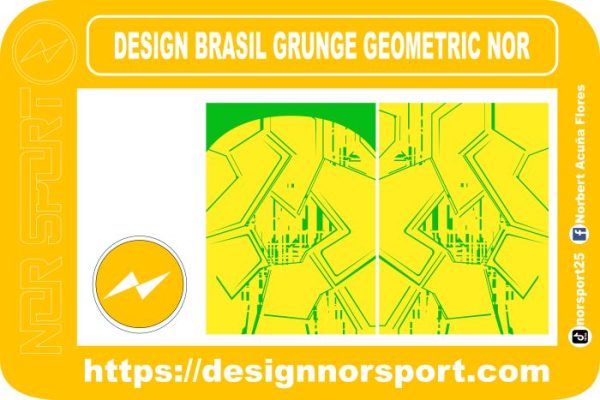 DESIGN BRASIL GRUNGE GEOMETRIC NOR